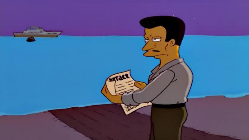Кадры из сериала Симпсоны (1989)